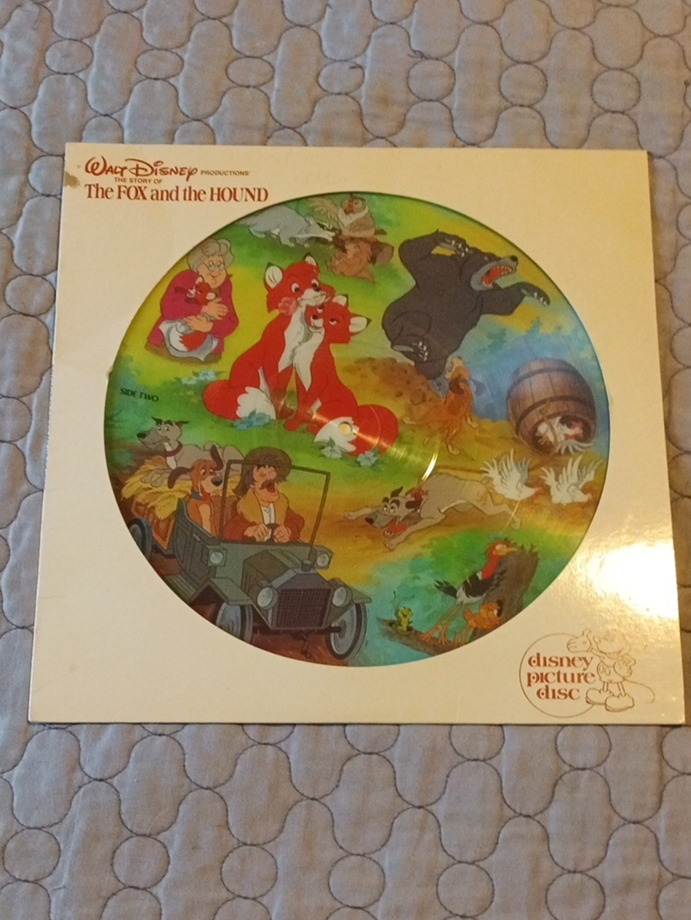 Walt Disney The Fox and the Hound Picture Disc - Multicolor